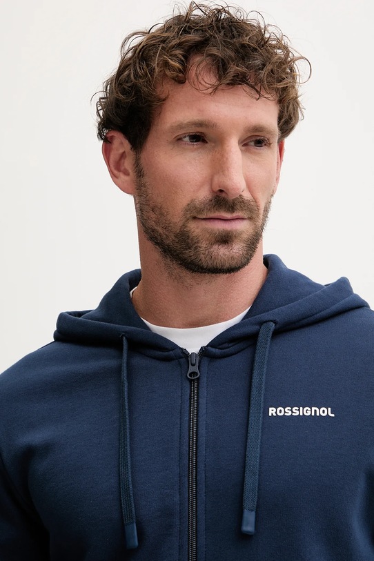 Rossignol bluza bawełniana PRESSET granatowy RLOMS03