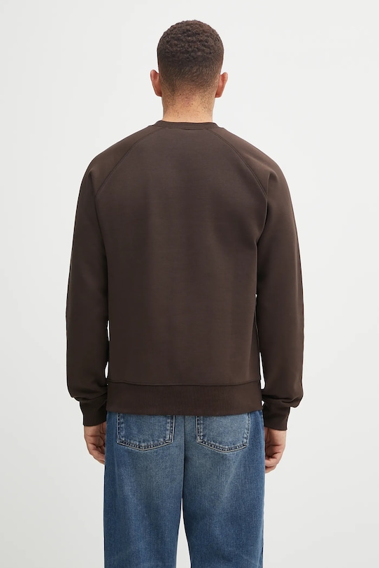 Odzież Carhartt WIP bluza Chase Sweat I033660.00WXX brązowy