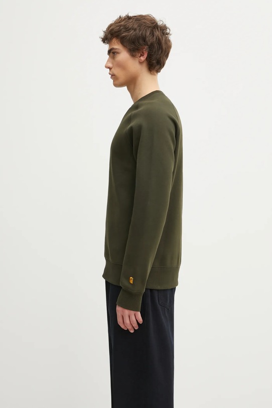 Carhartt WIP bluza Chase Sweat I033660.3CBXX zielony AW25