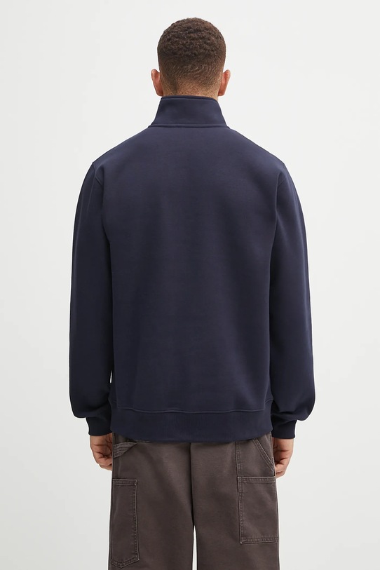 Дрехи Суичър Carhartt WIP Chase Neck Zip Sweat I033665.00HXX тъмносин