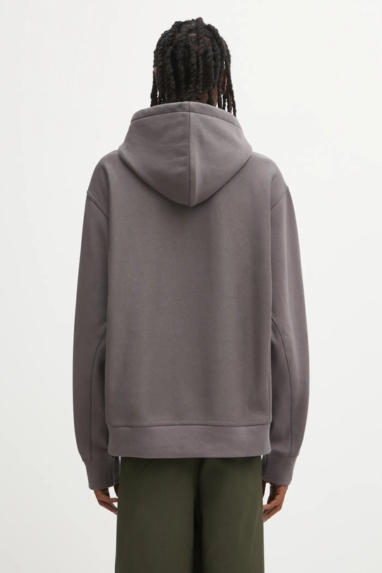 Odzież Carhartt WIP bluza Hooded American Script Sweat I028279.33CXX szary