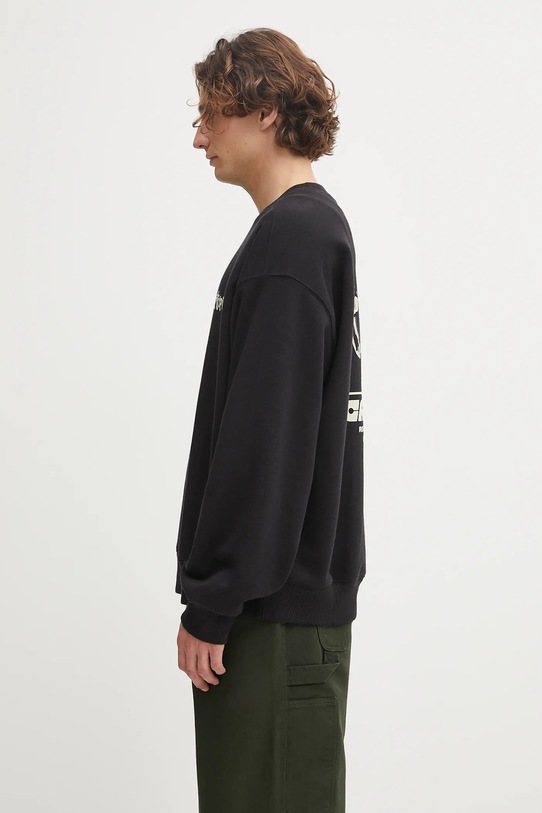 Mikina Carhartt WIP Wiptopia Sweat I035644.89XX čierna AW25