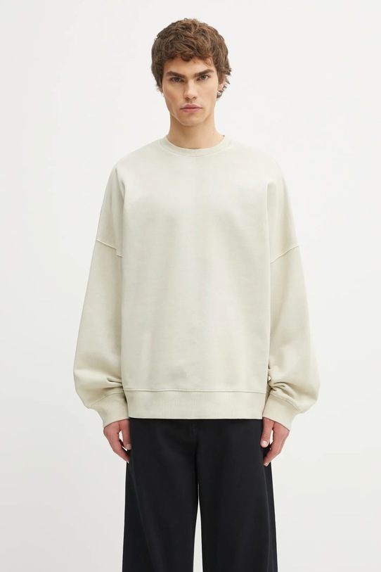 Odzież Carhartt WIP bluza bawełniana RGGD Sweat I035636.2LPGD beżowy