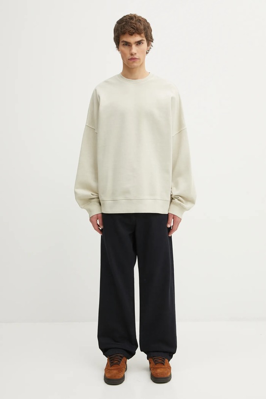 Carhartt WIP bluza bawełniana RGGD Sweat I035636.2LPGD beżowy