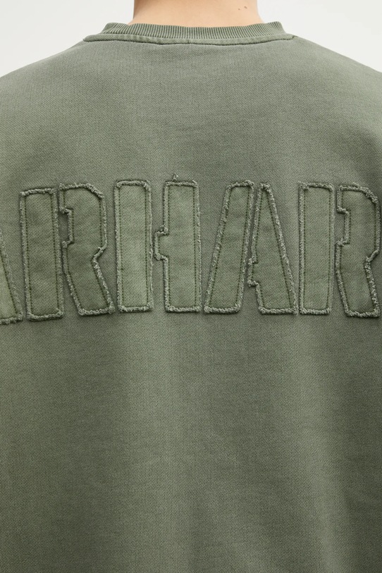 Carhartt WIP bluza bawełniana RGGD Sweat zielony I035636.2ZXGD