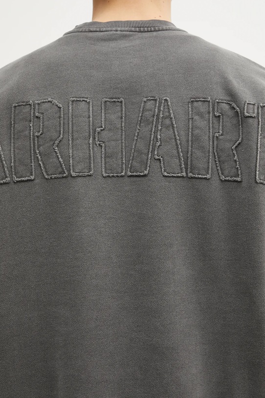 Carhartt WIP bluza bawełniana RGGD Sweat szary I035636.89GD