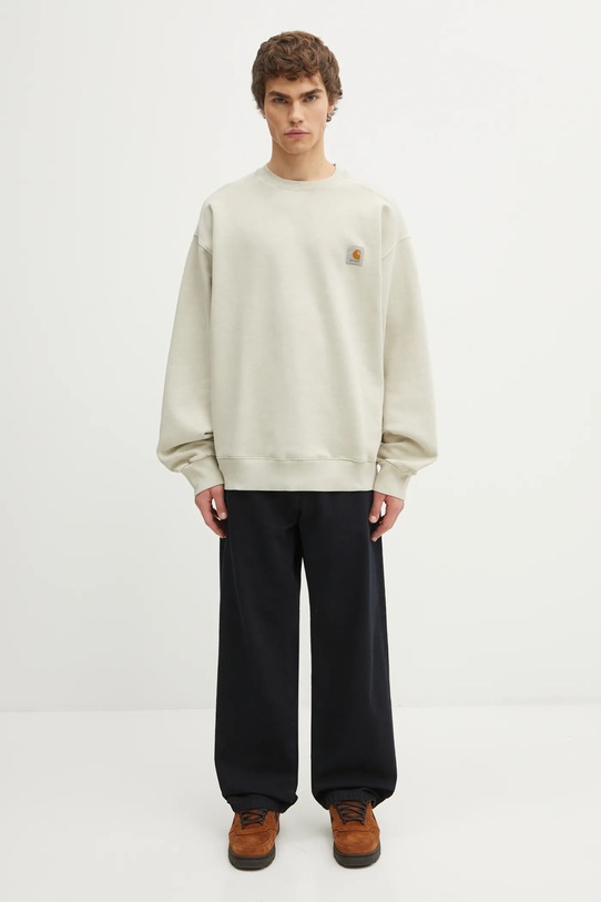Carhartt WIP bluza bawełniana Vista Sweat I029522.2LPGD beżowy