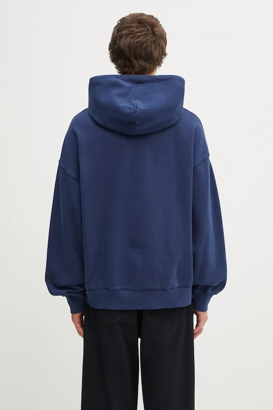 Odjeća Pamučna dukserica Carhartt WIP Hooded Benton Sweat I034589.VQGD plava