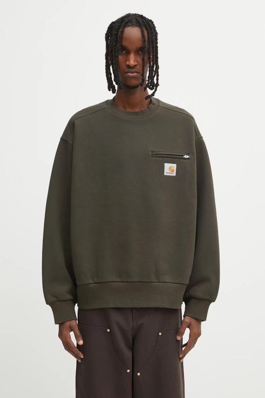 Carhartt WIP bluza Detroit Sweat pozostałe zielony I035547.4906