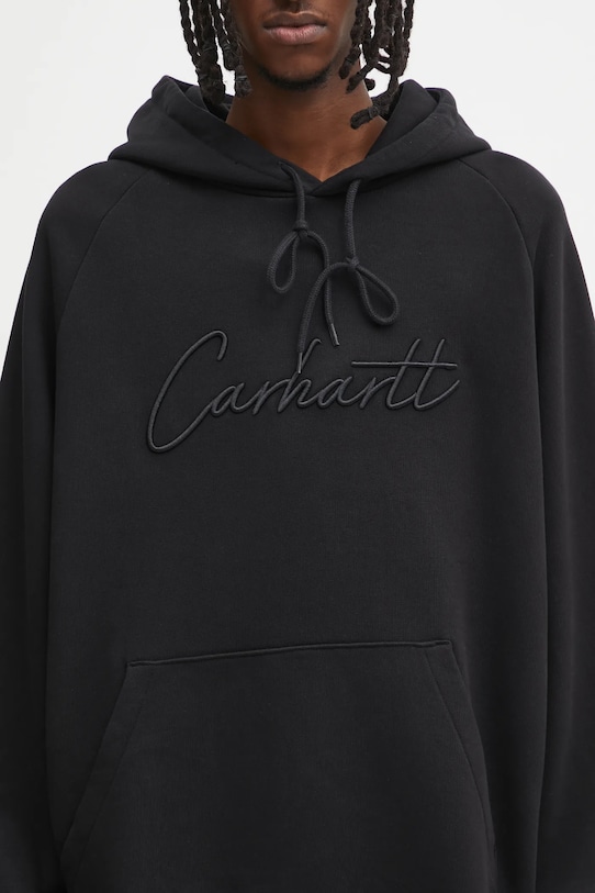 Carhartt WIP cotton hooded sweatshirt Ray Sweat black I035640.89XX