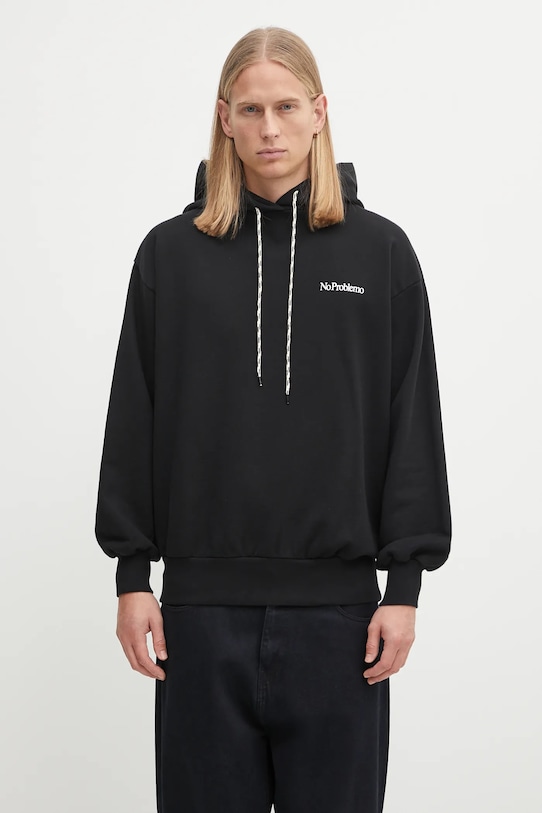 Odzież No Problemo bluza bawełniana Sidd NP2001904 czarny