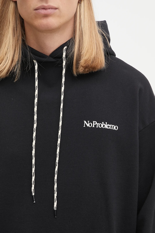No Problemo bluza bawełniana Sidd czarny NP2001904