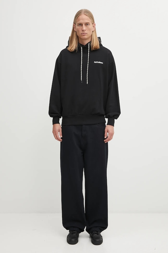 No Problemo bluza bawełniana Sidd NP2001904 czarny