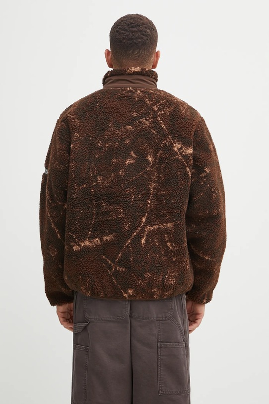 Odzież No Problemo bluza polarowa Zip Through Fleece NP7000504 brązowy