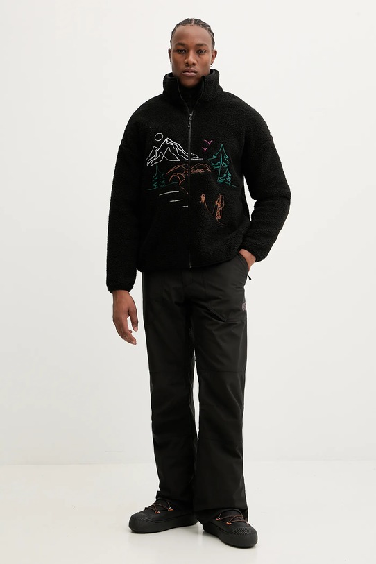 Picture bluza polarowa Hafdals Embro MSW0493 czarny AW25