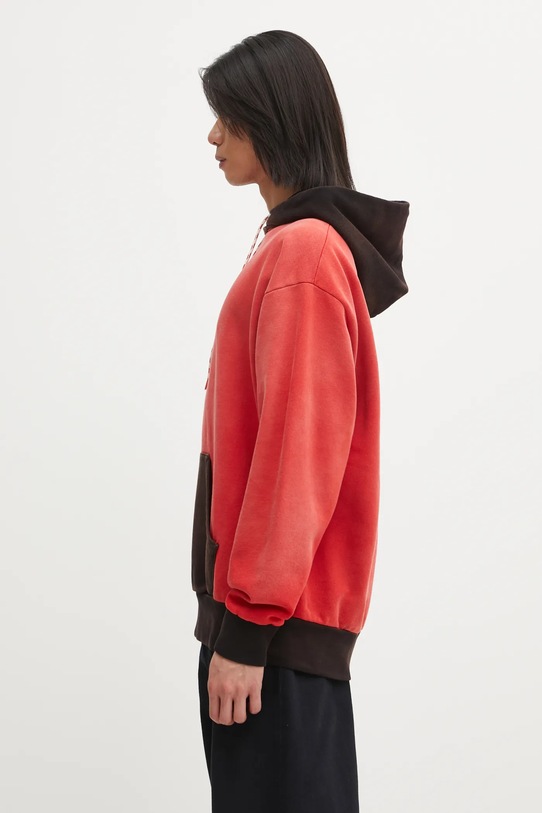 Bavlnená mikina Aries Sunbleached Premium Temple AR2002604 červená AW25