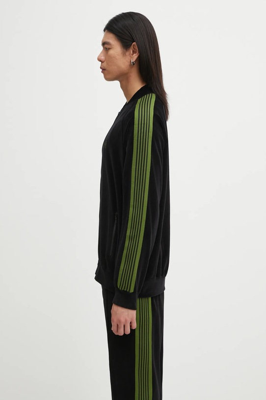 Needles bluza Rib Collar RW323 czarny AW25
