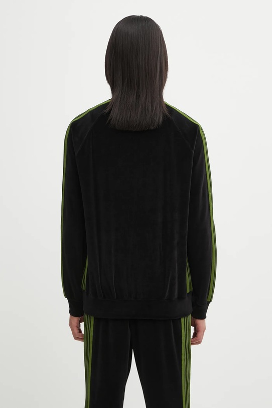 Odzież Needles bluza Rib Collar RW323 czarny