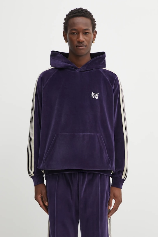 Needles sweatshirt Track Hoody other navy RW324