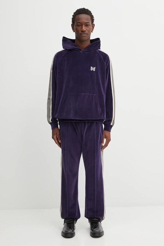 Needles bluza Track Hoody RW324 granatowy