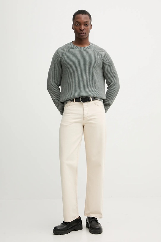 Hollister Co. sweter KI320.5059.308 zielony AW25