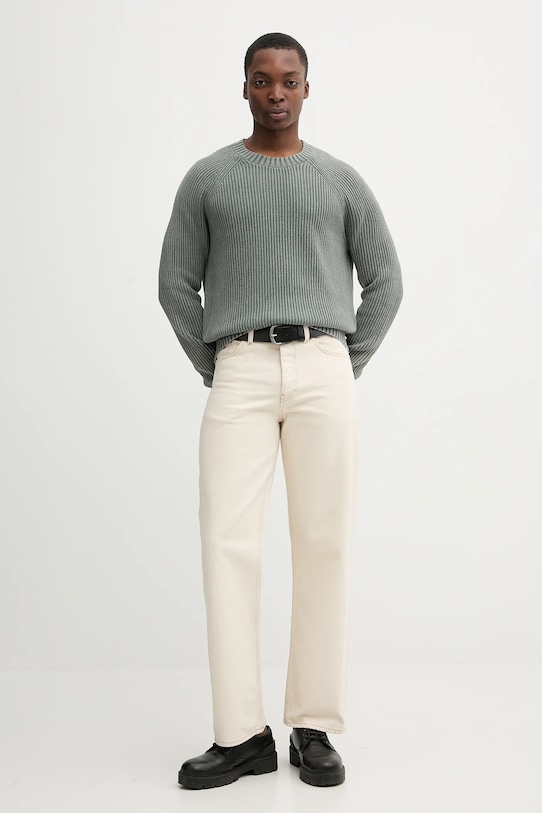 Hollister Co. sweter KI320.5059.308 zielony AW25