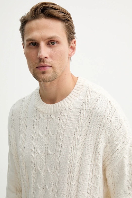 Hollister Co. sweter beżowy KI320.5119.102