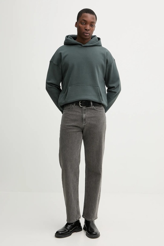 Μπλούζα Hollister Co. KI322.5148.300 γκρί AW25