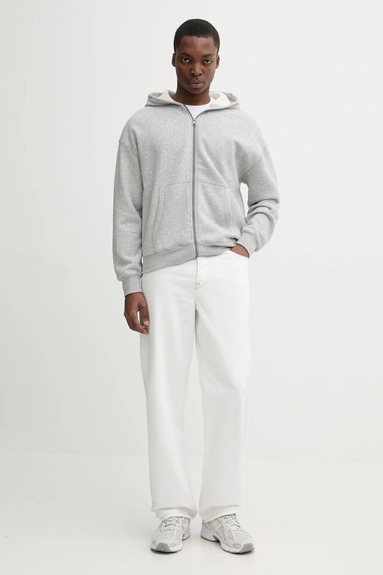 Hollister Co. bluza KI322.5279.122 szary AW25