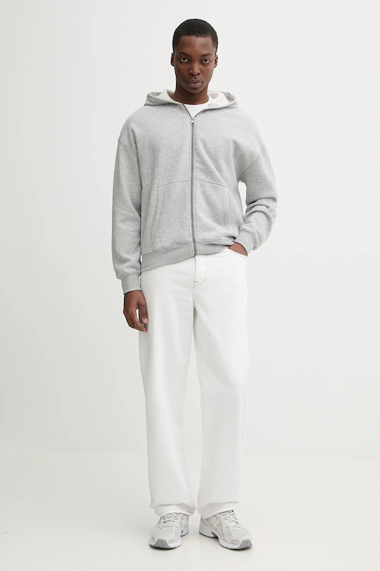 Hollister Co. bluza KI322.5279.122 szary AW25