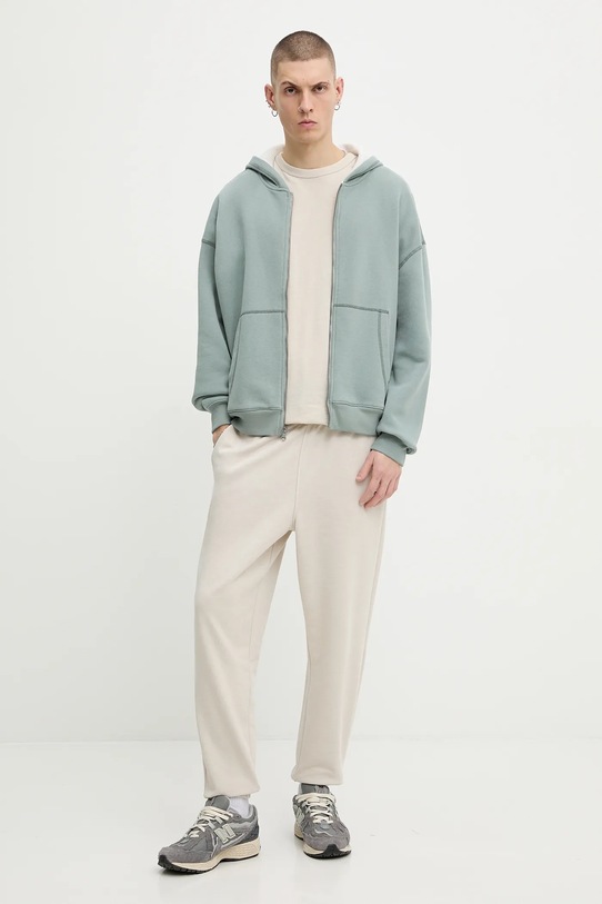 Hollister Co. bluza KI322.5279.300 zielony AW25