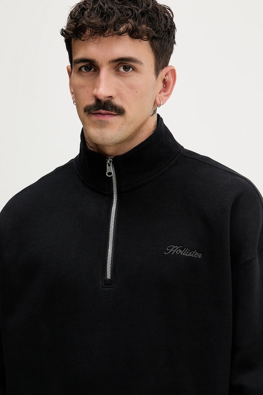 Mikina Hollister Co. čierna KI322.5370.900