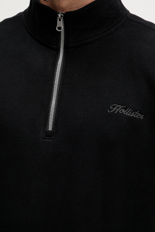 Mikina Hollister Co. KI322.5370.900 čierna