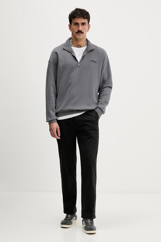 Mikina Hollister Co. KI322.5372.120 sivá AW25