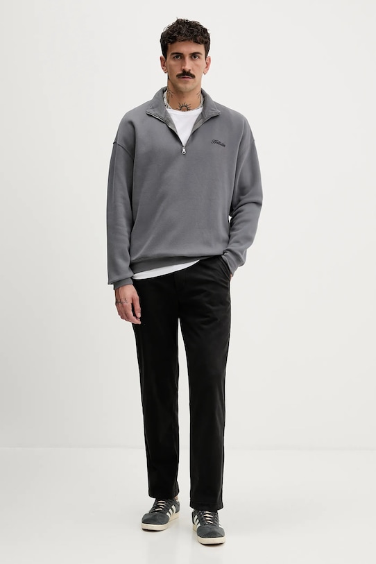 Mikina Hollister Co. KI322.5372.120 sivá AW25