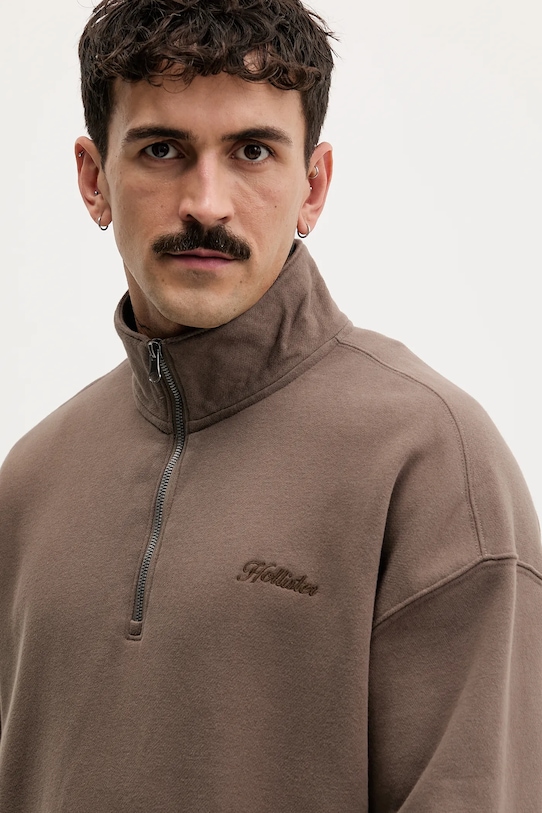 Hollister Co. bluza brązowy KI322.5372.420