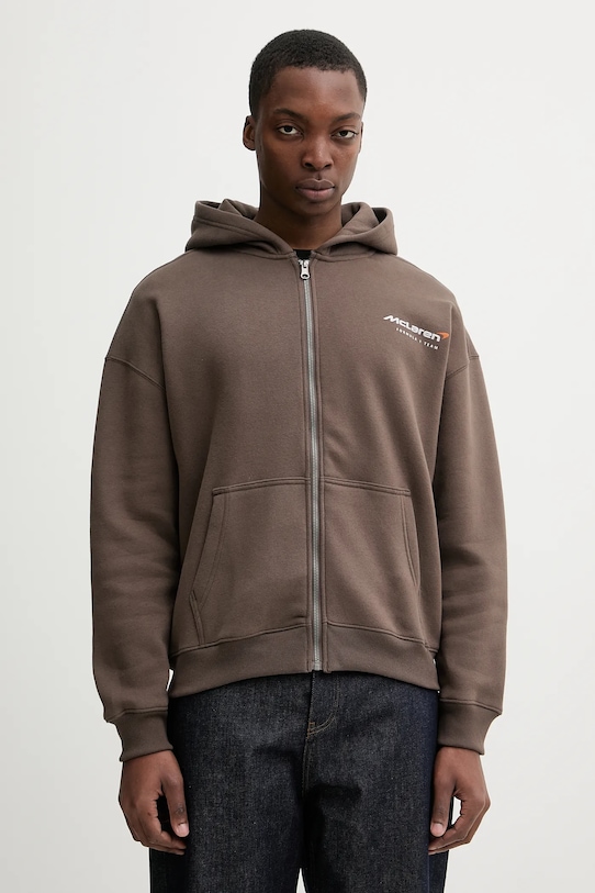 Odzież Hollister Co. bluza KI322.5403.420 brązowy