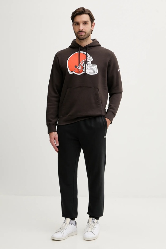 Nike bluza Club Logo Hoodie NKDK.2DI.9I.N09 brązowy AW25
