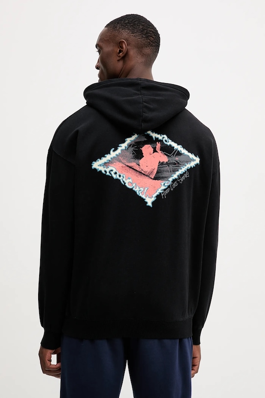 Oblečenie Mikina Rip Curl RAW ENERGY 092MFL čierna