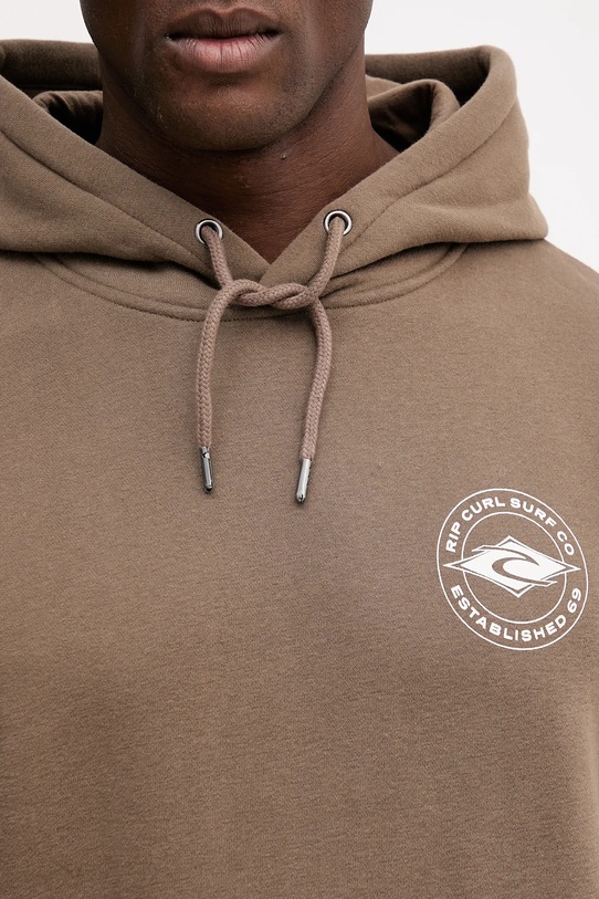 Mikina Rip Curl STAPLE 095MFL hnedá