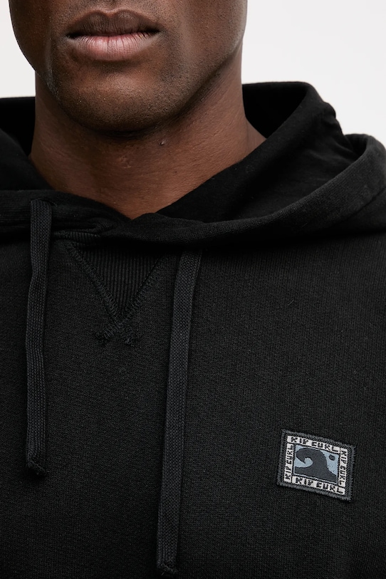Bavlnená mikina Rip Curl AOTS 099MFL čierna