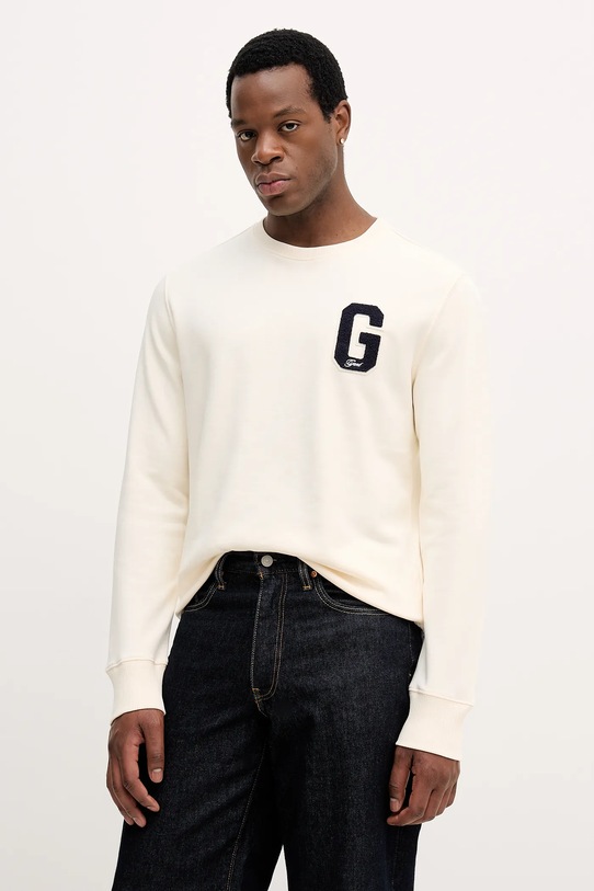 Gant bluza aplikacja beżowy 2067062