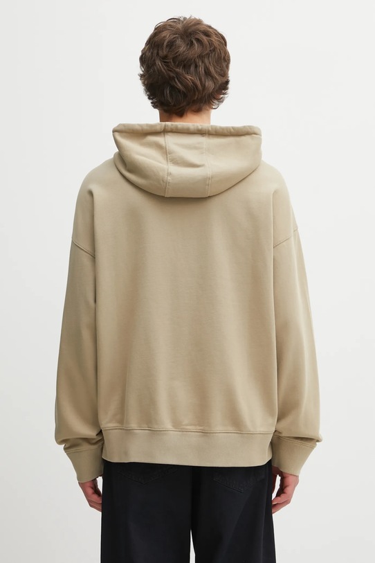 Odzież Maison Kitsuné bluza bawełniana Dressed Fox Oversize PM00707KM0340 beżowy