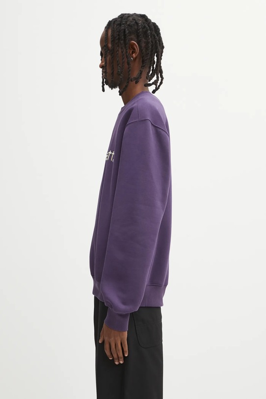 Carhartt WIP bluza Carhartt Sweat I030546.38IXX fioletowy AW25