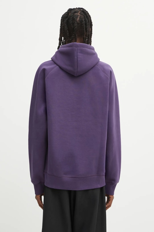 Odzież Carhartt WIP bluza Hooded Chase I033661.37YXX fioletowy