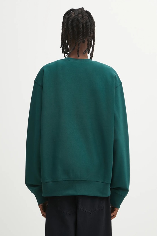 Odzież Carhartt WIP bluza American Script I025475.05AXX zielony