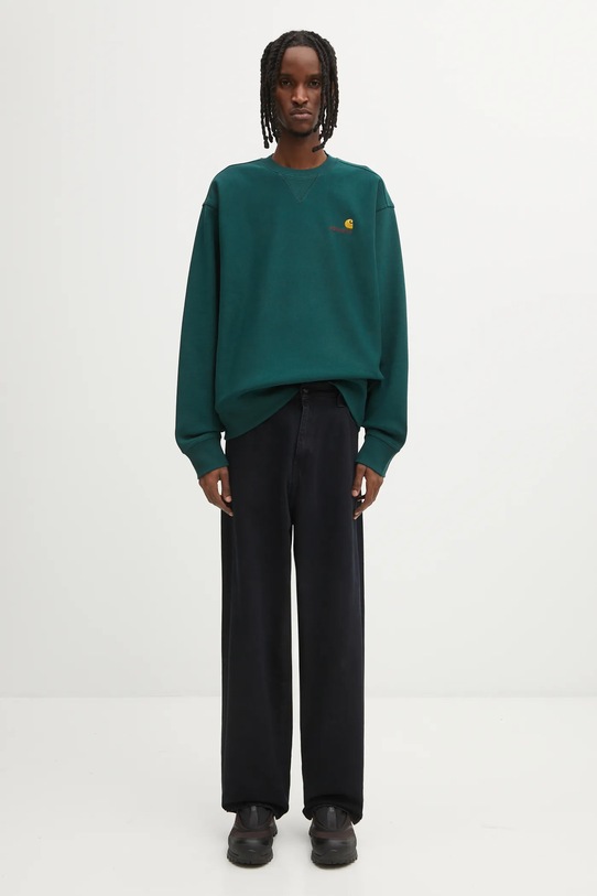 Carhartt WIP bluza American Script I025475.05AXX zielony