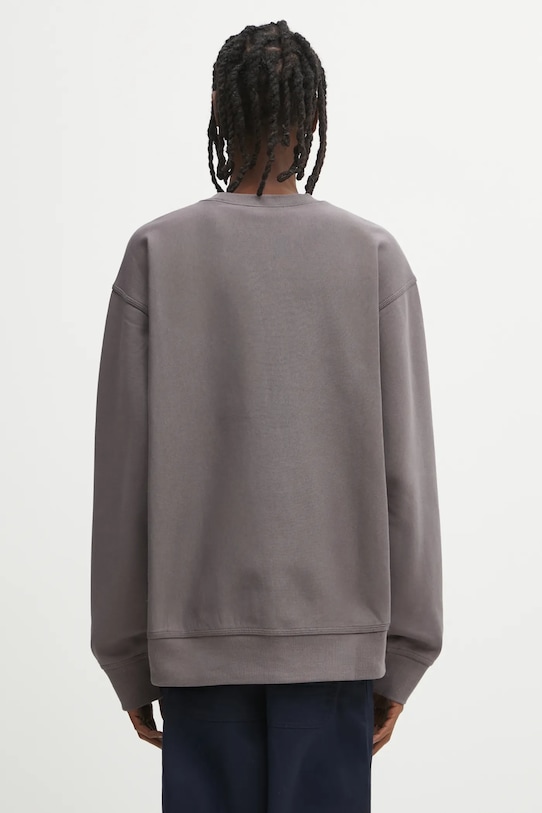 Odzież Carhartt WIP bluza American Script I025475.33CXX brązowy