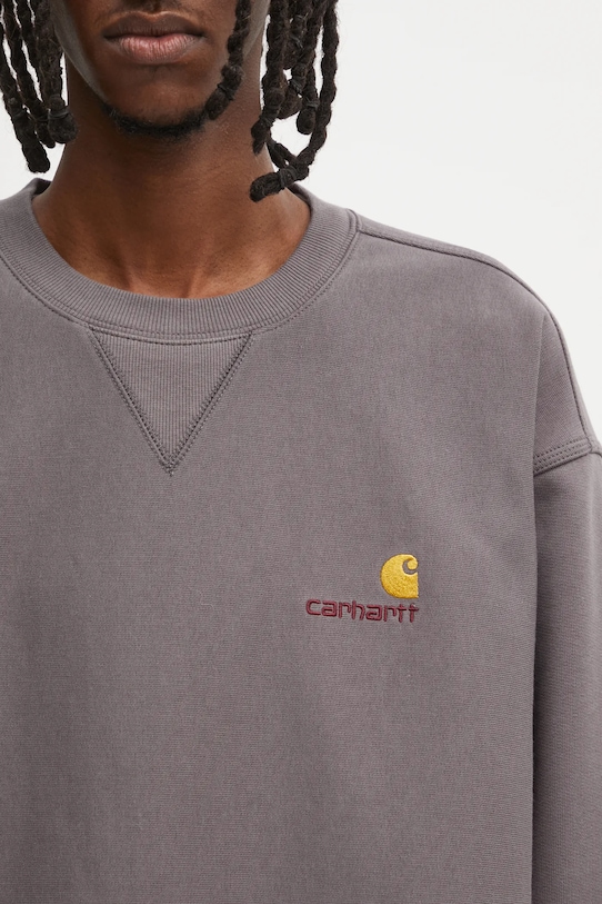 Carhartt WIP bluza American Script brązowy I025475.33CXX