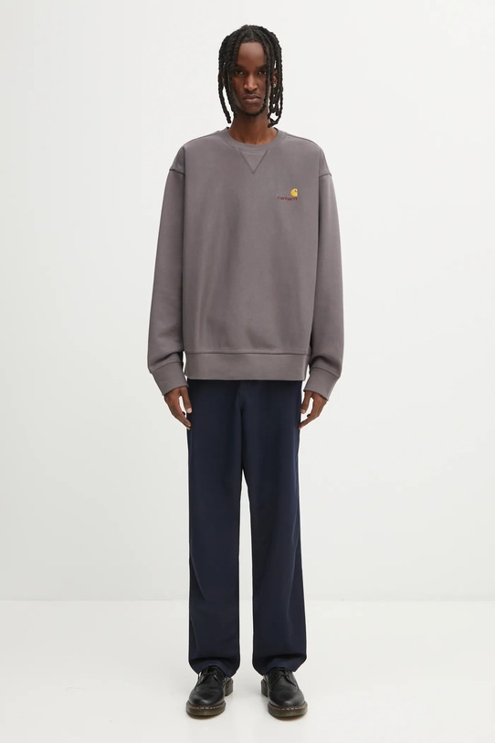 Carhartt WIP bluza American Script I025475.33CXX brązowy